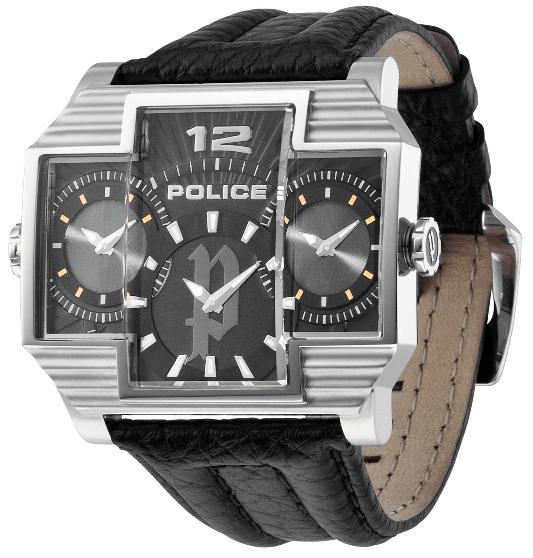 POLICE Men's PL.13088JS/02 Hammerhead Collection 3-Dial Watch